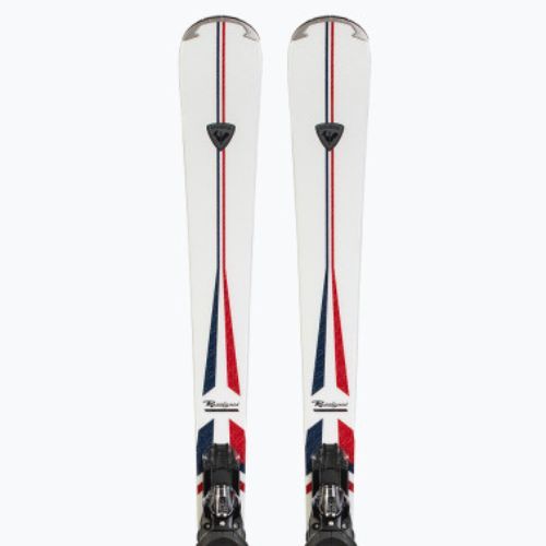 Sci da discesa da uomo Rossignol Signature Strato Crs K + attacchi NX12 bianco