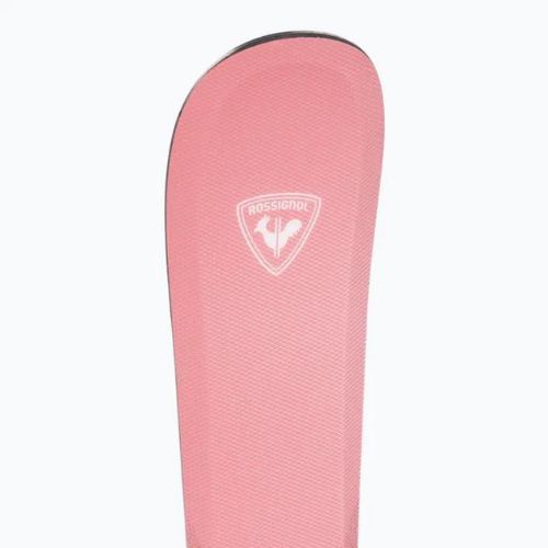 Sci da discesa per bambini Rossignol Experience W Pro + attacchi XP7 rosa