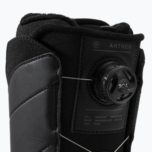 Scarponi da snowboard da uomo RIDE Anthem 2022 nero