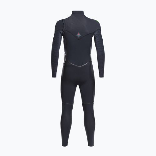 Uomo O'Neill Hyperfreak Fire 4/3+ Chest Zip Full Black Swim Foam