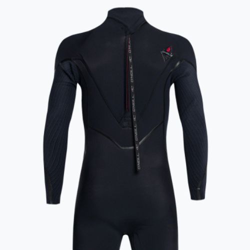 Uomo O'Neill Hyperfreak Fire 5/4 Back Zip Foam Full nero