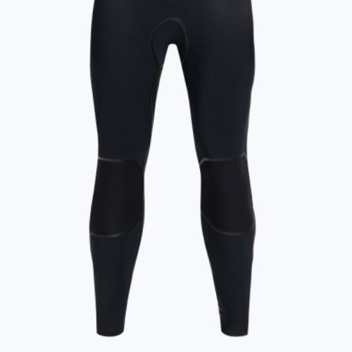 Uomo O'Neill Hyperfreak Fire 5/4+ Chest Zip Full Black Swim Foam