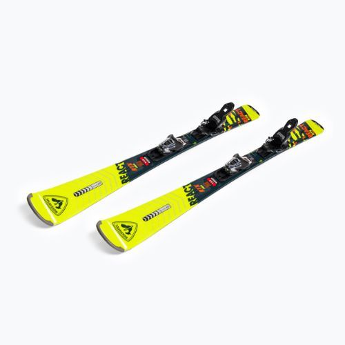 Sci da discesa Rossignol React RTX + attacchi Xpress 10 GW giallo/nero