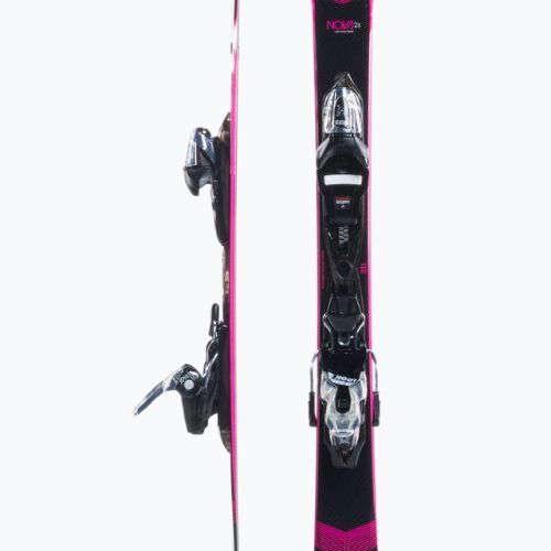 Sci da discesa femminile Rossignol Nova 2S + attacchi Xpress W 10 GW nero/rosa