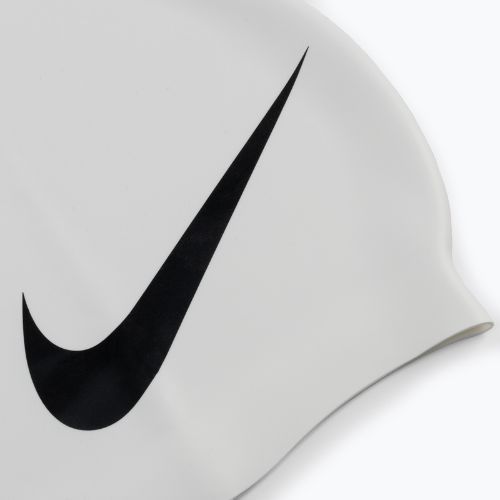 Berretto da bagno Nike Big Swoosh bianco