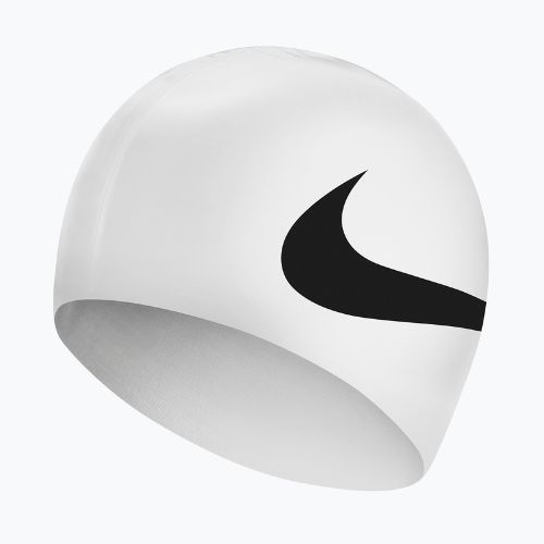 Berretto da bagno Nike Big Swoosh bianco