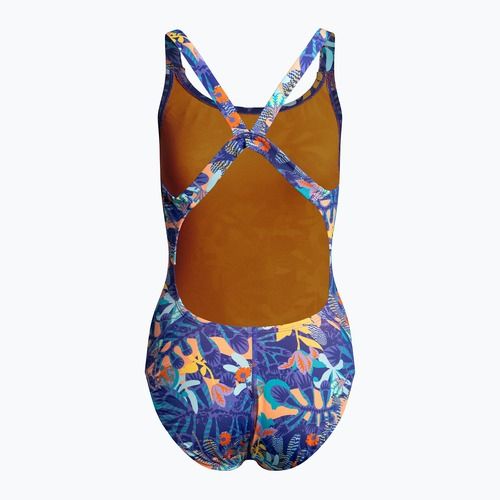 Costume intero donna Nike Multiple Print Fastback psychic purple