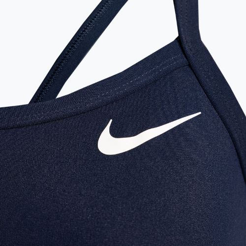 Costume da bagno donna Nike Multiple Print Racerback Splice One midnight navy