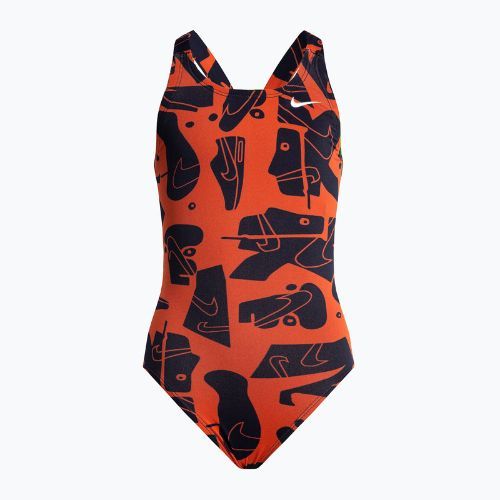 Costume intero da bambino Nike Multiple Print Fastback bright crimson