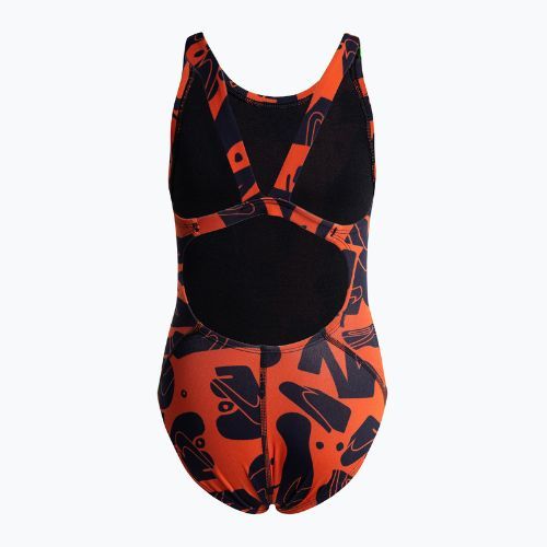 Costume intero da bambino Nike Multiple Print Fastback bright crimson