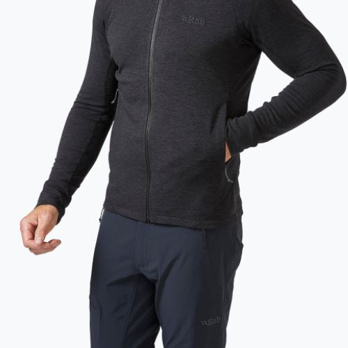 Giacca da trekking da uomo Rab Nexus Hoody nero