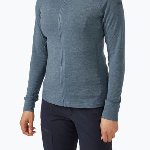 Giacca da trekking da donna Rab Nexus Hoody blu orione