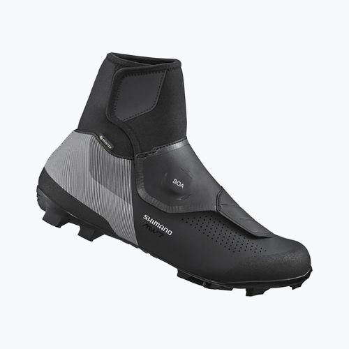 Scarpe da ciclismo MTB da uomo Shimano MW 702 nero