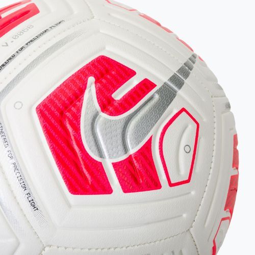 Nike Strike Team Jr calcio bianco /right crimson / argento dimensioni 5