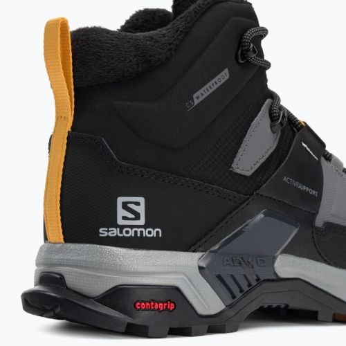 Scarpe da trekking da uomo Salomon X Ultra 4 MID Winter TS CSWP quiet shade/nero/albicocca calda