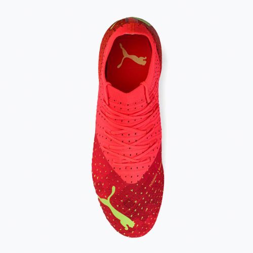 PUMA Future Z 3.4 FG/AG scarpe da calcio uomo fiery coral/fizzy light/puma nero/salmon
