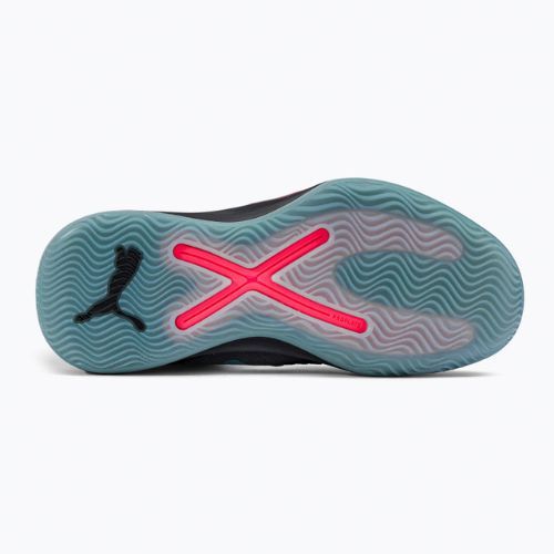 Scarpe da basket da uomo PUMA Rise Nitro puma nero/tramonto