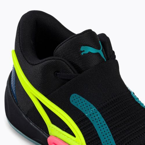 Scarpe da basket da uomo PUMA Rise Nitro puma nero/tramonto