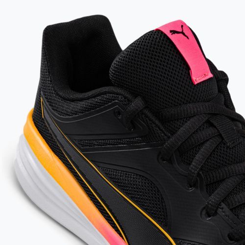 PUMA Trasporto scarpe da corsa puma nero / sunset glow / sun stream