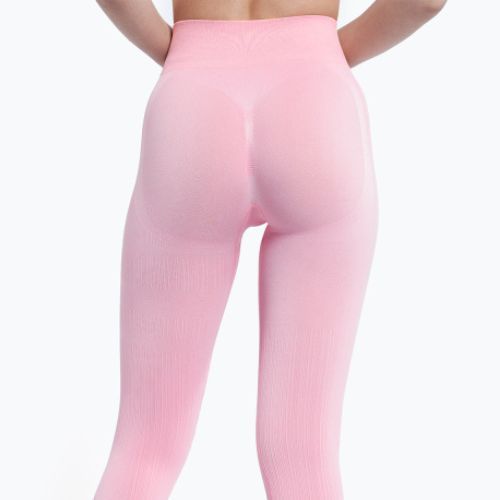 Leggings da allenamento da donna Gym Glamour Push Up rosa confetto