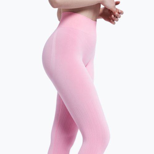 Leggings da allenamento da donna Gym Glamour Push Up rosa confetto