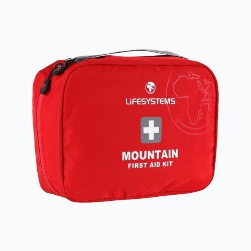 Kit di pronto soccorso da campeggio Lifesystems rosso