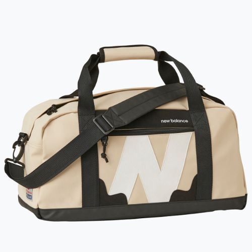 Borsa da allenamento New Balance Legacy Duffel 32 l tm crema