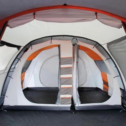 Tenda da campeggio bianca Ferrino Chanty 5 Deluxe per 5 persone