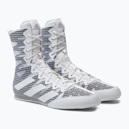 Uomo adidas Box Hog 4 grigio scarpe da boxe GZ6118