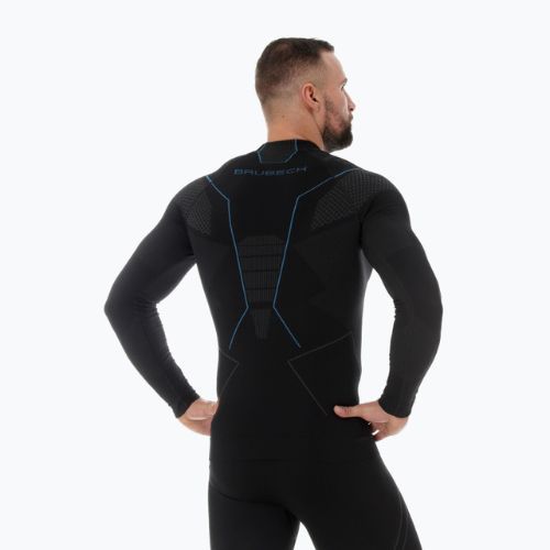 Maglia termica da uomo Brubeck Thermo nero/blu