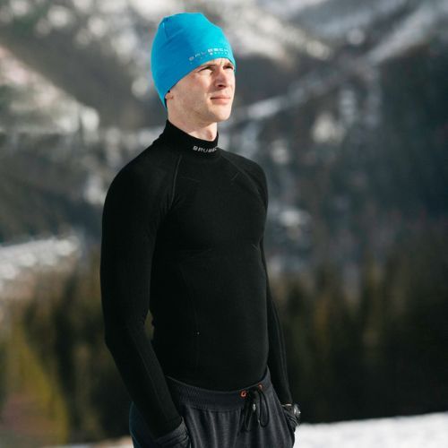 Maglia termica da uomo Brubeck Extreme Thermo nera