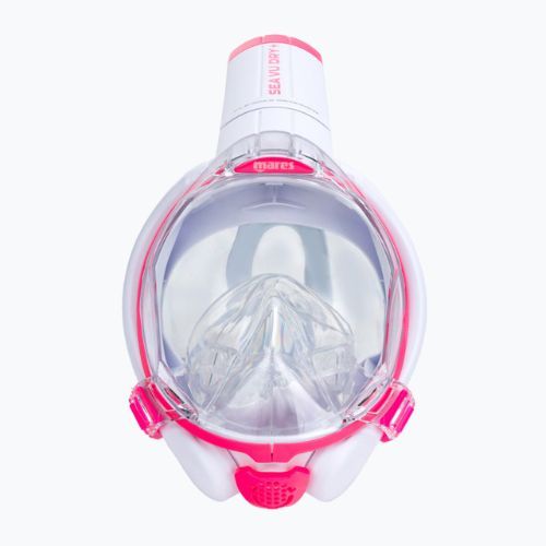 Mares Sea VU Dry + maschera subacquea rosa/bianca