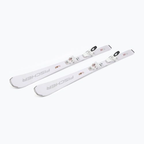 Sci da discesa femminile Fischer RC ONE LITE 72 SLR + attacchi RS9 SLR bianco