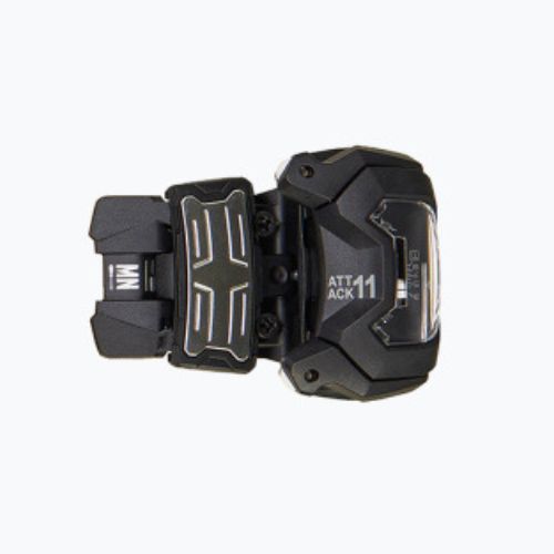 Attacchi da sci Fischer Attack 11 MN W/O Brake [A] nero pieno/nero