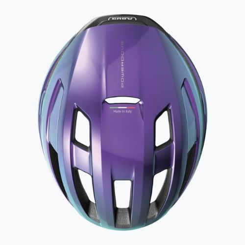 ABUS PowerDome casco da bicicletta viola infradito