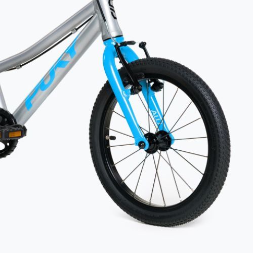 PUKY LS Pro 18-1 Alu bicicletta per bambini argento/blu