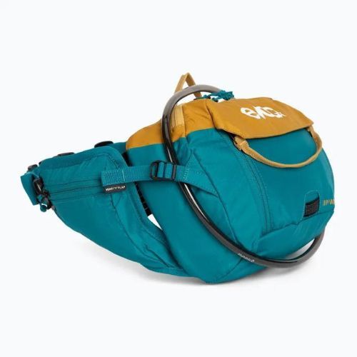 EVOC Hip Pack 3 l rene da bicicletta con serbatoio da 1,5 l di terriccio/oceano