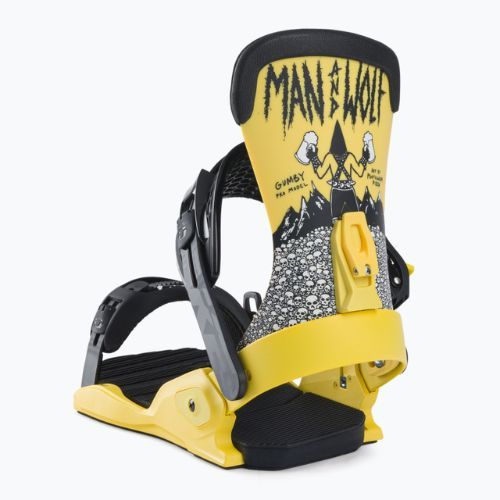 Attacchi da snowboard Drake Fifty giallo da uomo