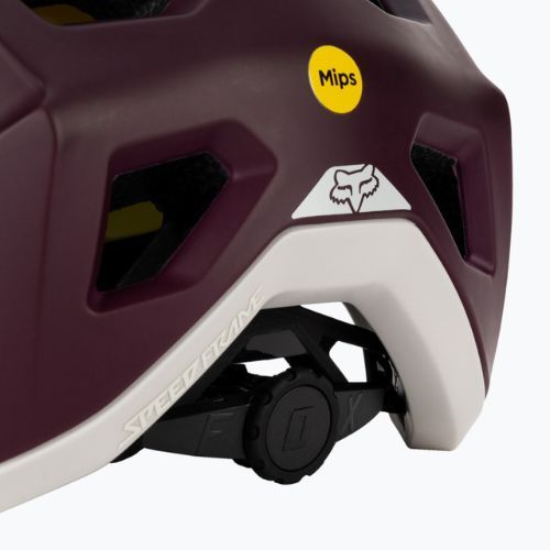 Casco da bici Fox Racing Speedframe marrone scuro