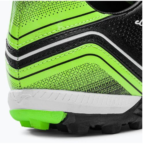 Scarpe da calcio Joma Aguila TF nero/verde fluor da uomo
