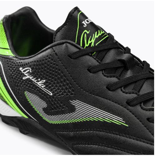 Scarpe da calcio Joma Aguila TF nero/verde fluor da uomo