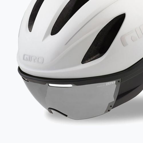 Casco bici Giro Vanquish Integrated Mips bianco/argento opaco