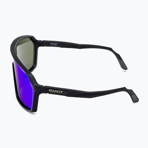 Occhiali da sole Rudy Project Spinshield nero opaco/blu multilaser