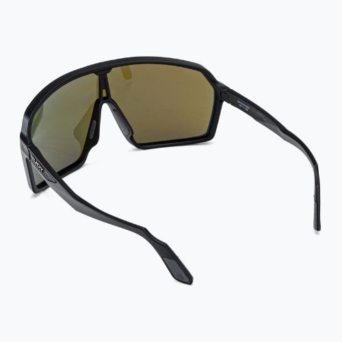 Occhiali da sole Rudy Project Spinshield nero opaco/blu multilaser