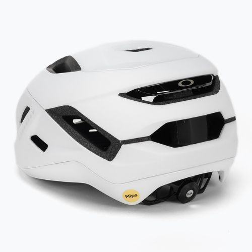Oakley Aro5 Race Eu casco da bici whiteout lucido