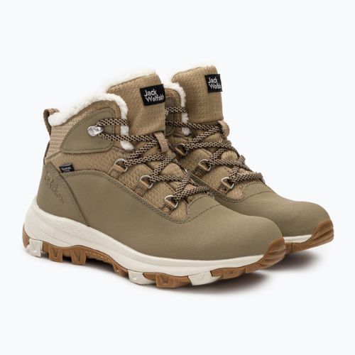 Jack Wolfskin stivali da trekking da donna Everquest Texapore Mid argilla/beige