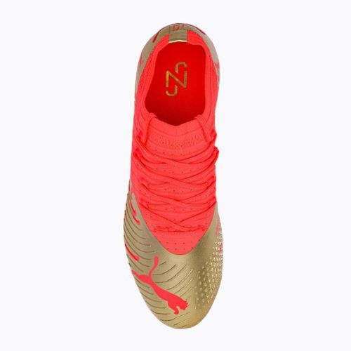 Scarpe da calcio da uomo PUMA Future Z 2.4 Neymar Jr. FG/AG corallo infuocato/oro