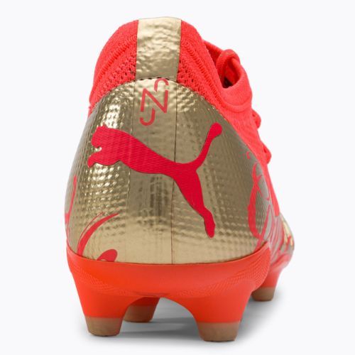 Scarpe da calcio da uomo PUMA Future Z 2.4 Neymar Jr. FG/AG corallo infuocato/oro