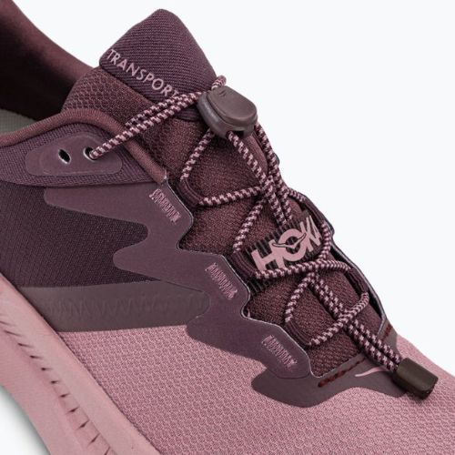 Scarpe da corsa da donna HOKA Transport raisin/wistful mauve