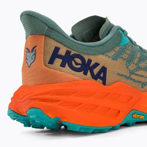 Scarpe da corsa da uomo HOKA Speedgoat 5 traliccio/arancione scuro